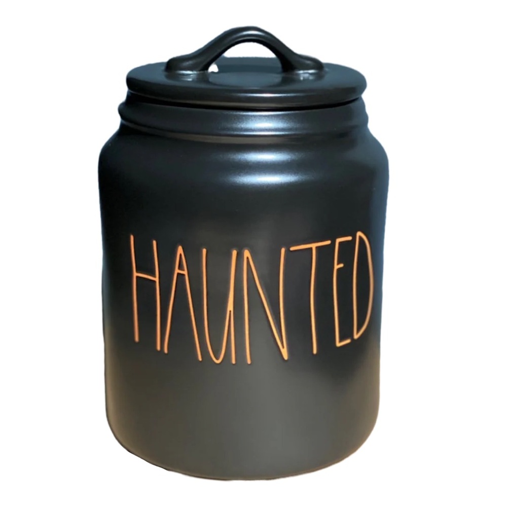 Rae Dunn 'Haunted' Canister
